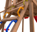 Wieża zabaw | Tobi ze zjeżdżalnią, piaskownicą i podwójną huśtawką - Duża Platforma
